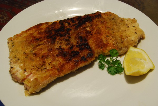 Paniertes Putenschnitzel