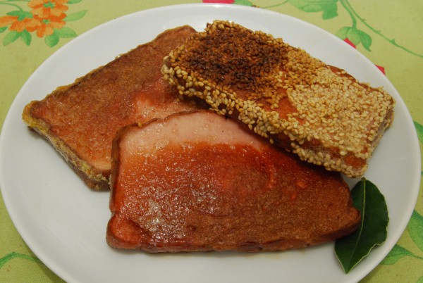 Leberkäse gebraten