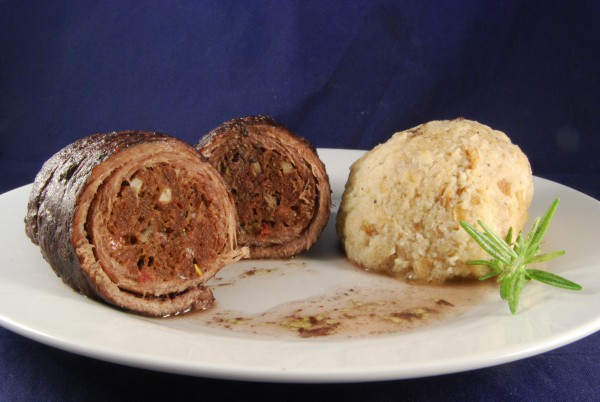 Gefüllte Rouladen mit Knödel