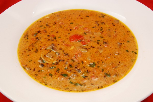 Leckere, sämige Suppe