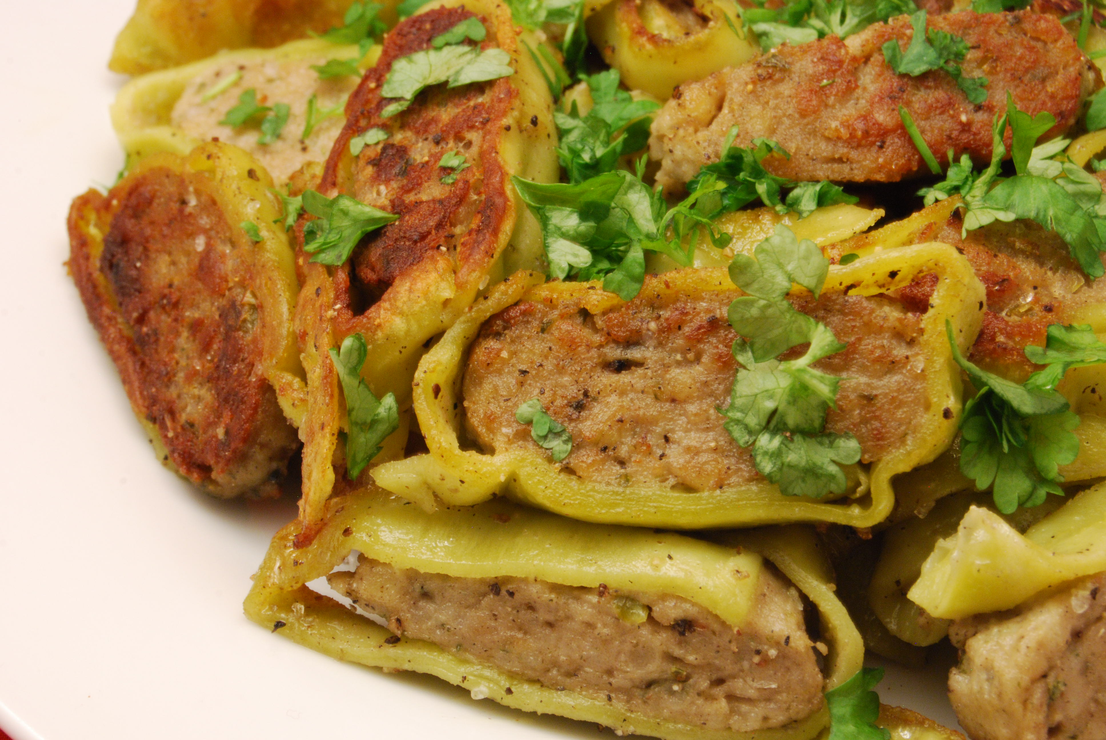 Gebratene Maultaschen - Nudelheissundhos