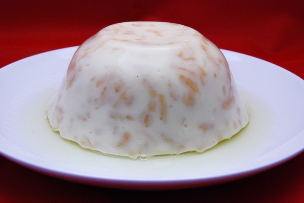 Schöner Pudding mit etwas Gin