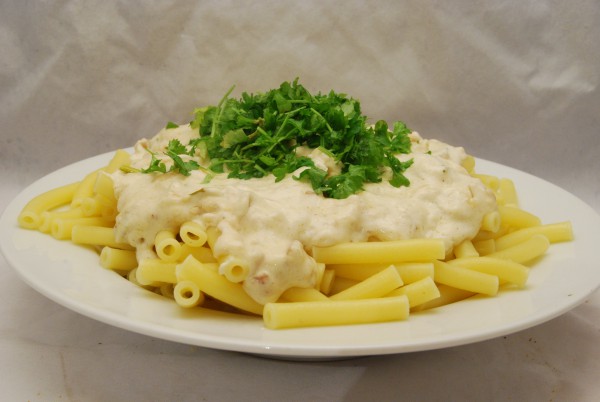 Pasta mit cremiger Sauce