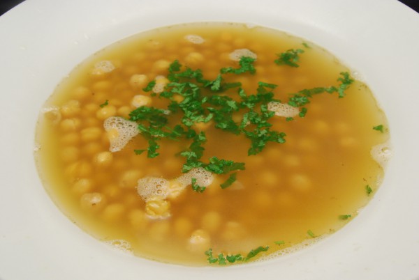 Leckere Suppe mit schmackhafter Einlage