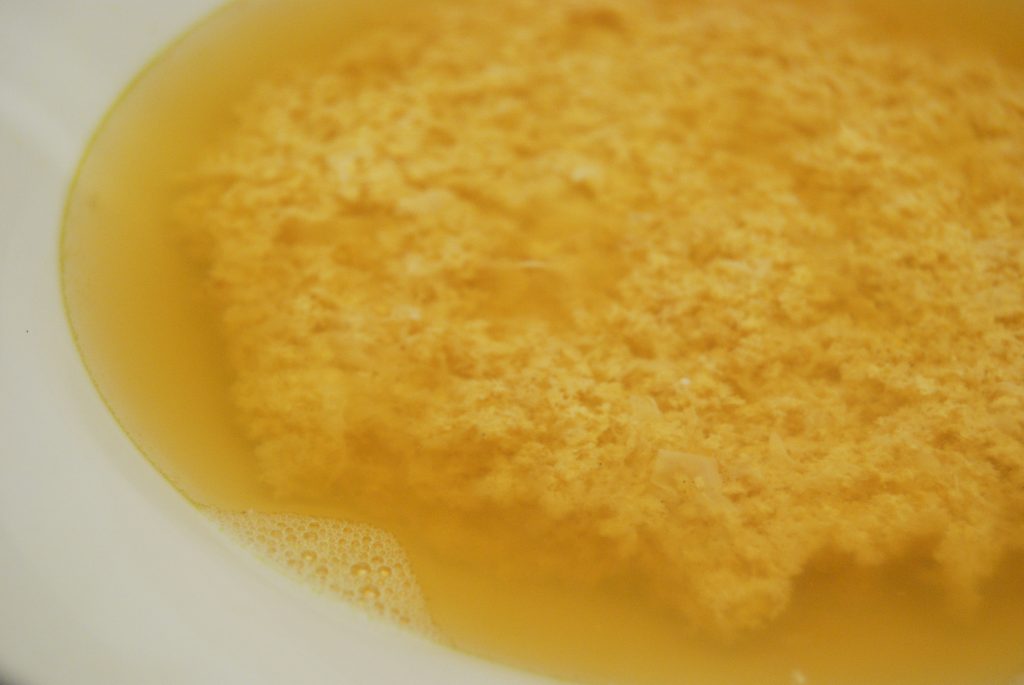 Spargelsuppe mit Ei-Einlage - Nudelheissundhos