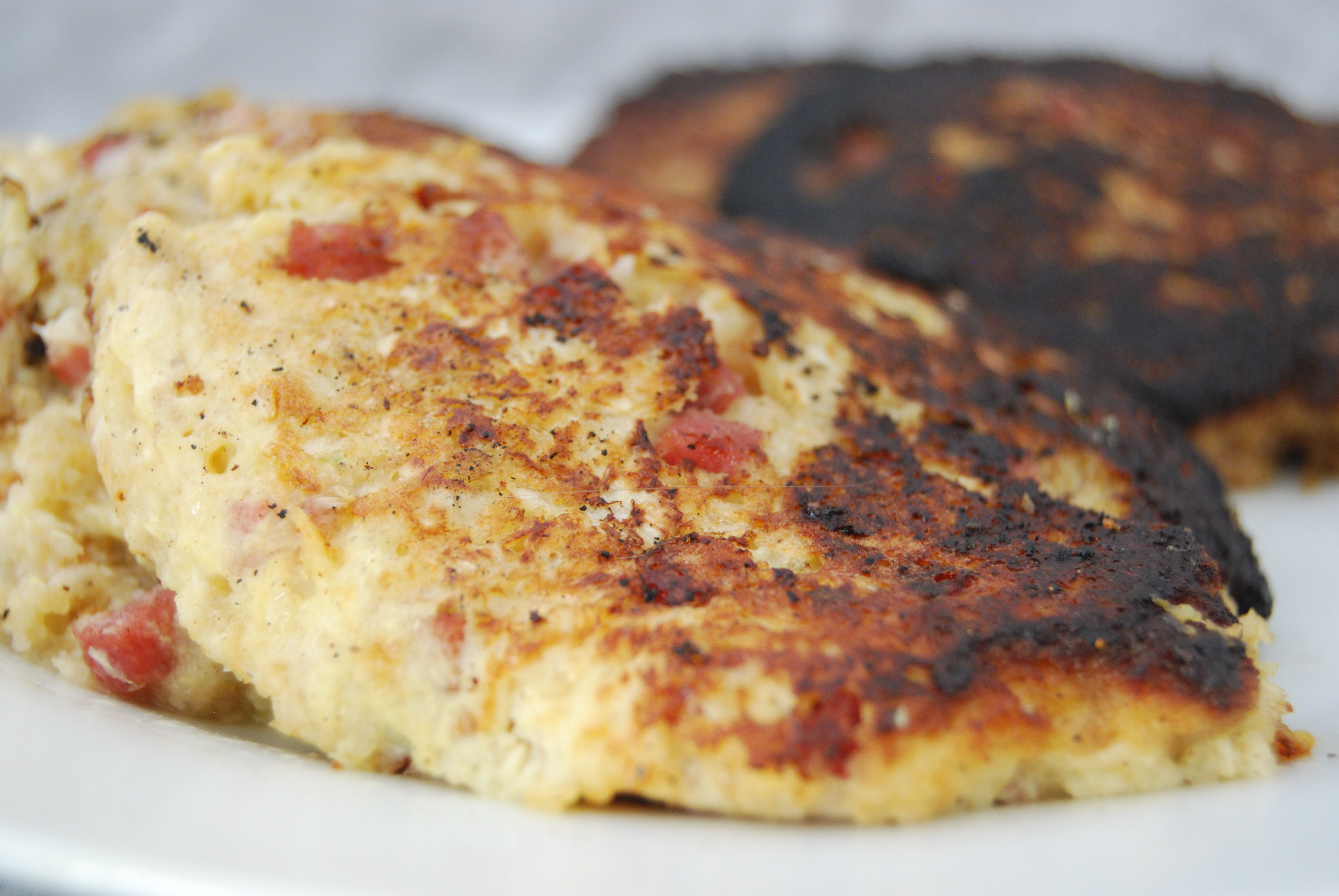 Spargel-Schinken-Frikadellen