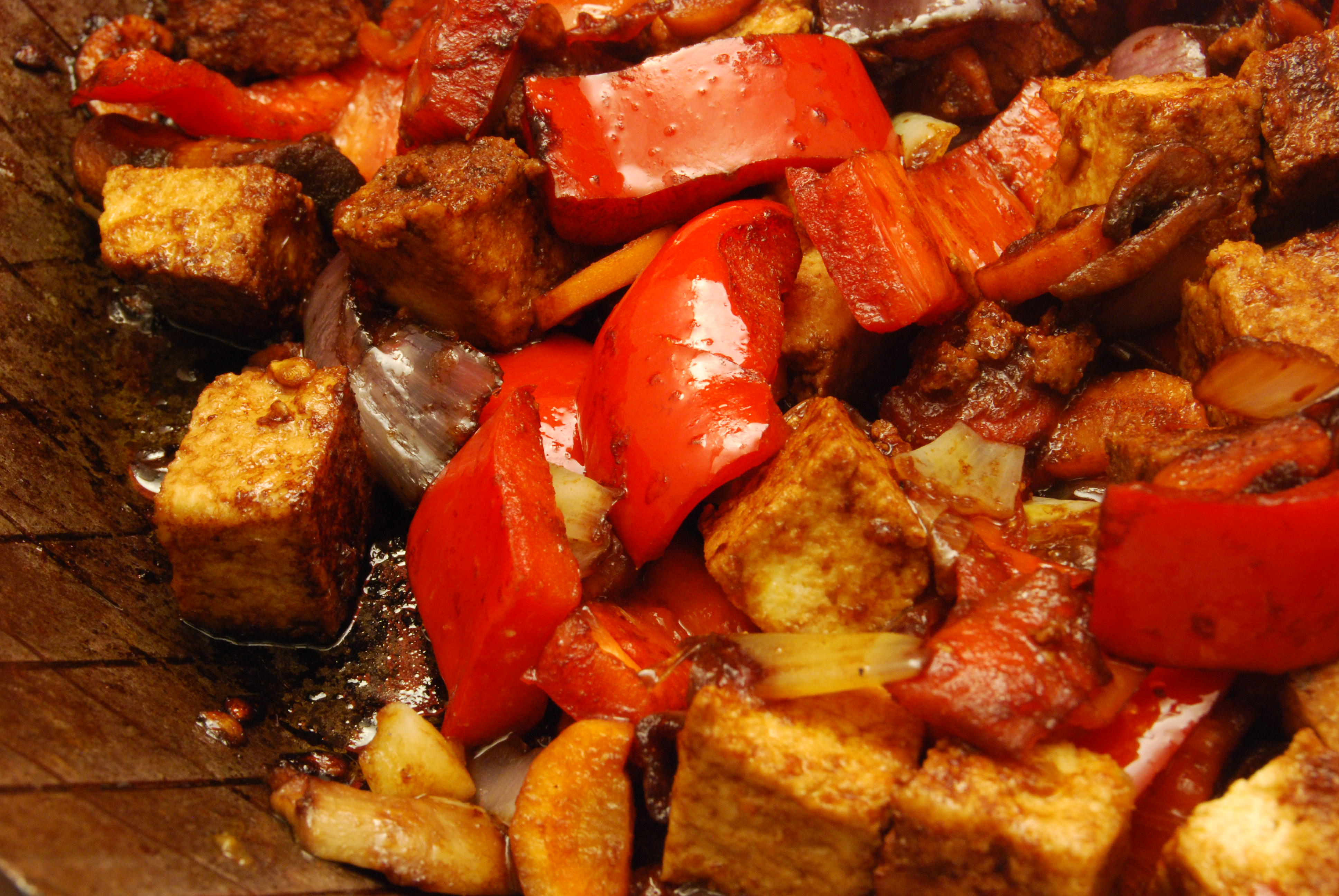 Tofu-Gemüse-Pfanne