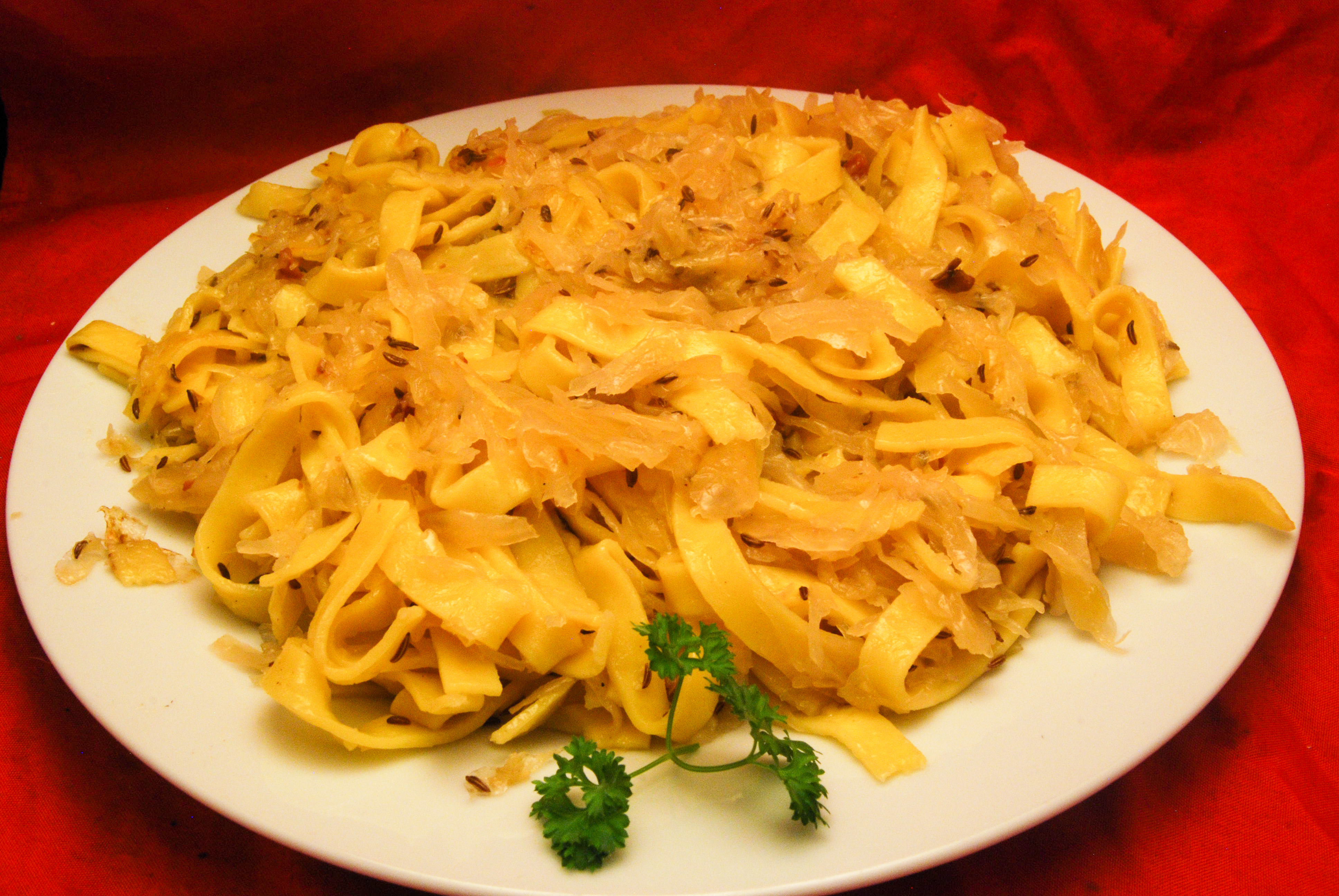 Sauerkraut-Pasta