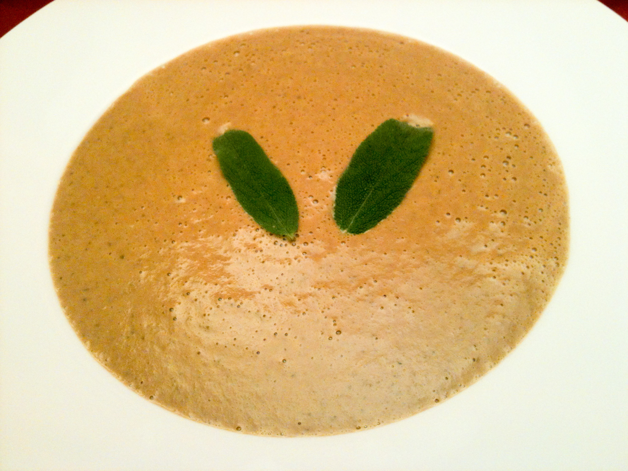 Leberpüree-Suppe