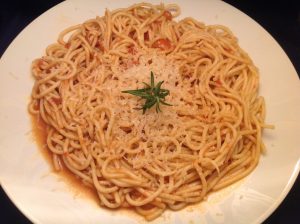 Spaghetti in Sugo