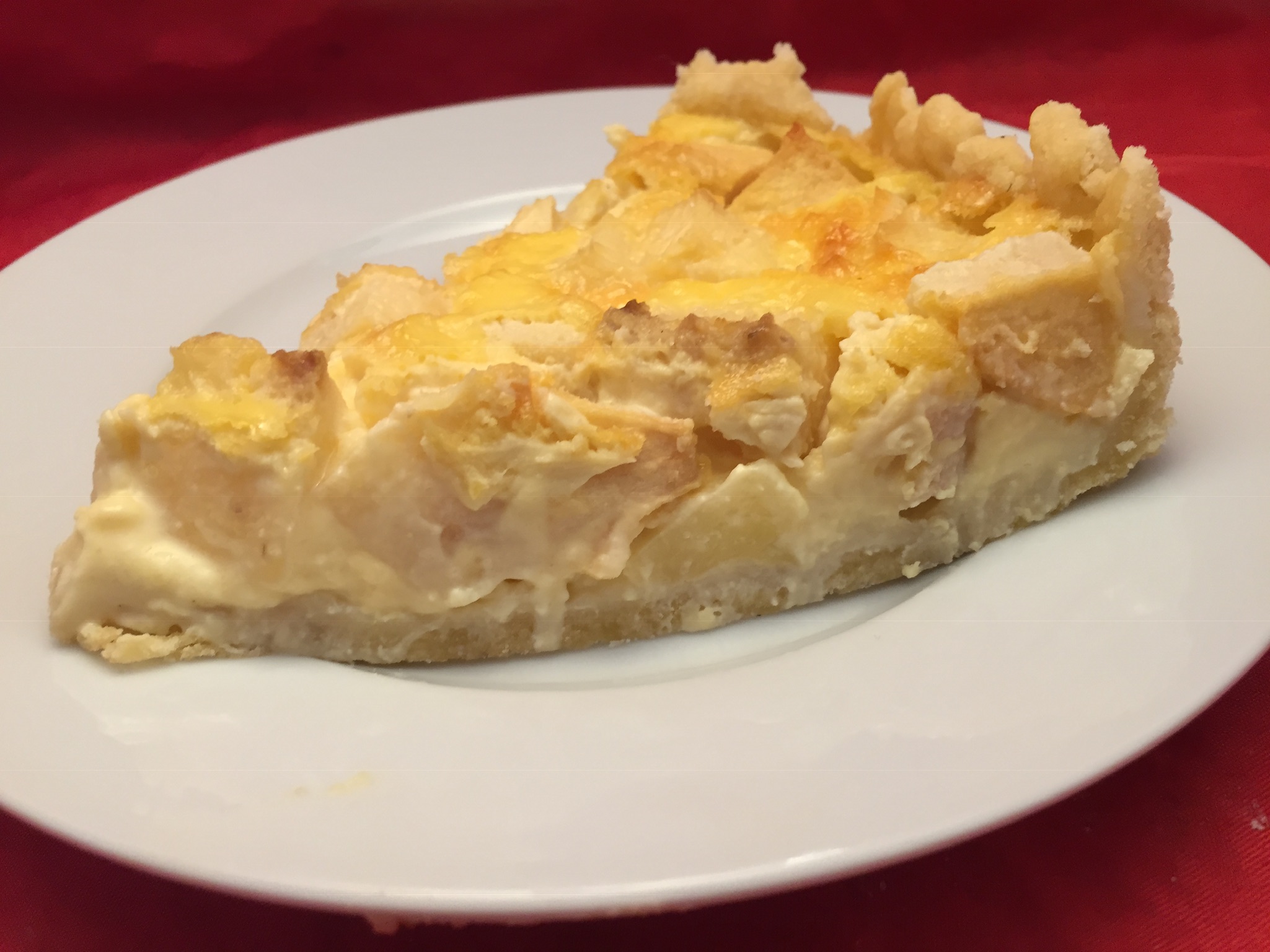 Ananas-Apfel-Tarte