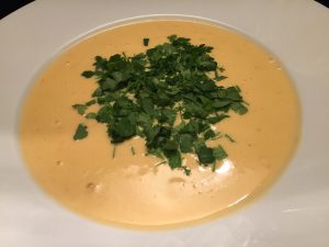 Kokoscreme-Suppe
