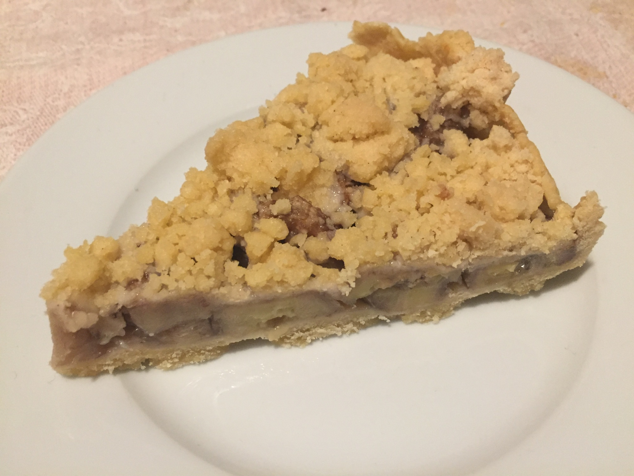 Gedeckter Bananen-Kuchen