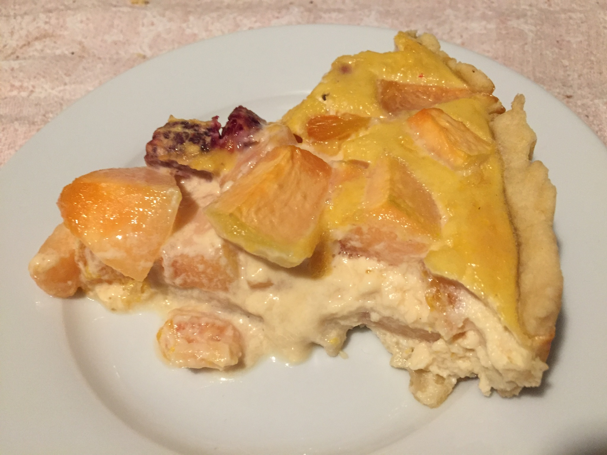 Melone-Orangen-Tarte