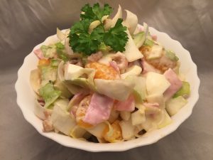 Chicorée-Salat mit Joghurt-Dressing
