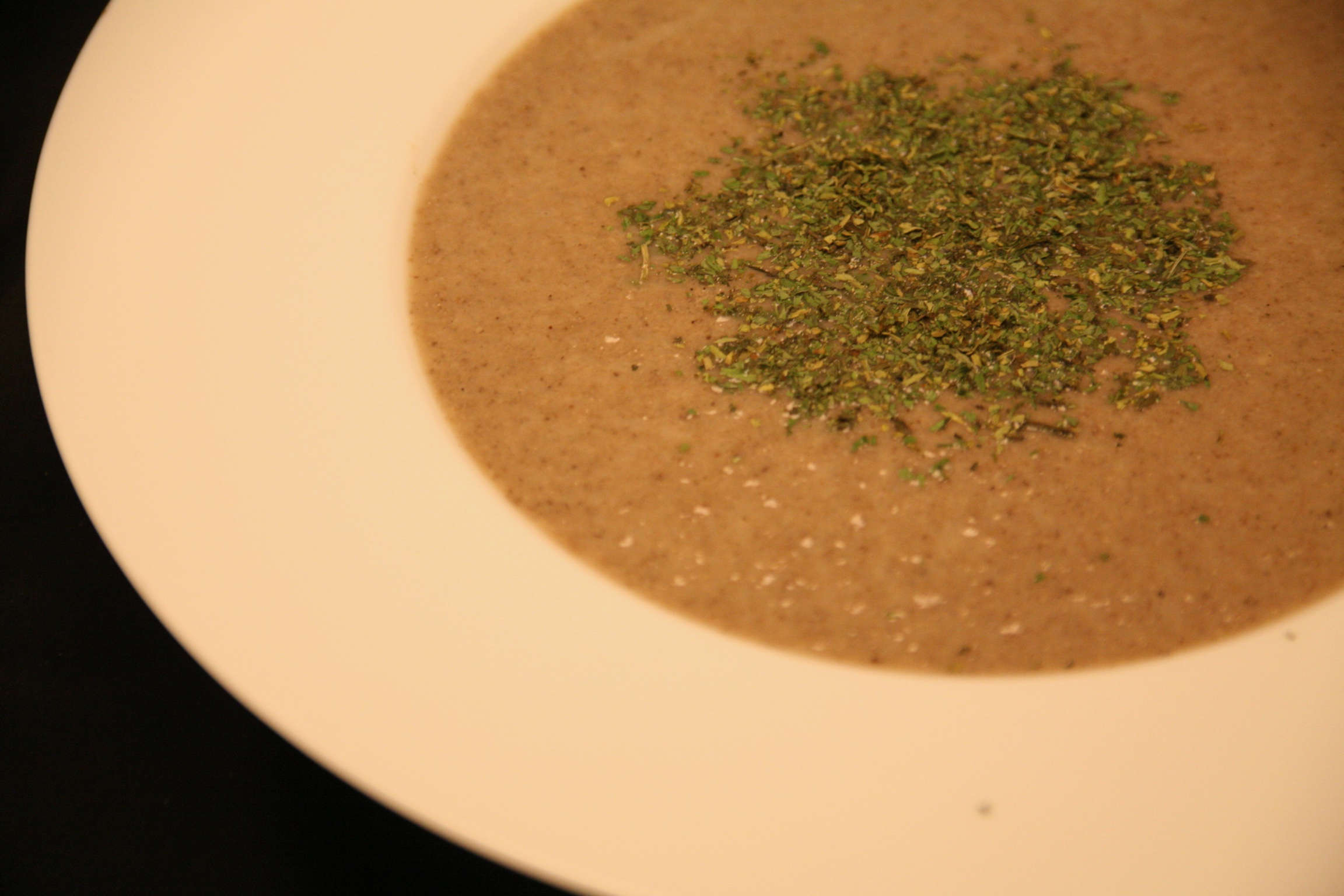 Pilz-Creme-Suppe