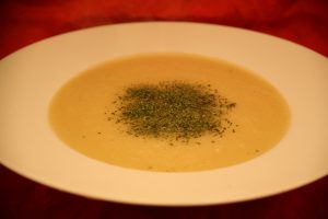 Kartoffel-Knoblauch-Creme-Suppe