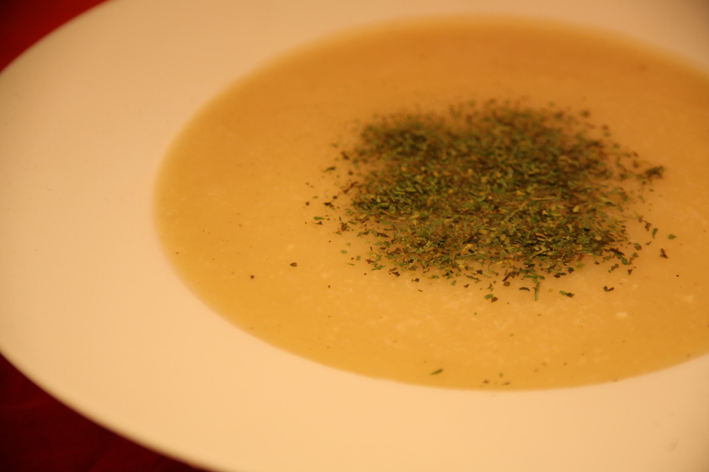 Kartoffel-Knoblauch-Creme-Suppe