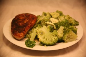 Puten-Steak mit Brokkoli