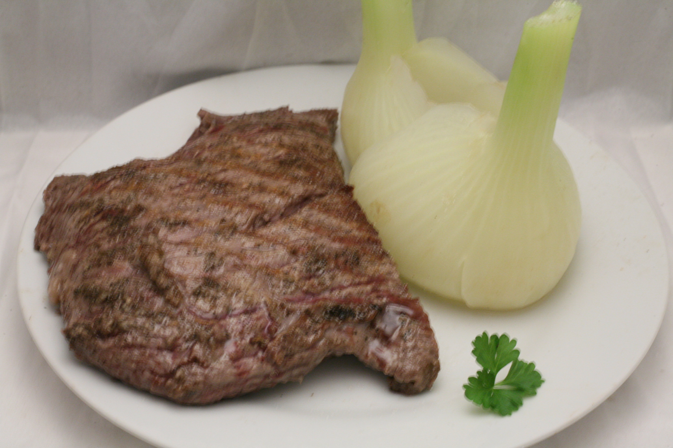 Flanksteak mit Fenchel