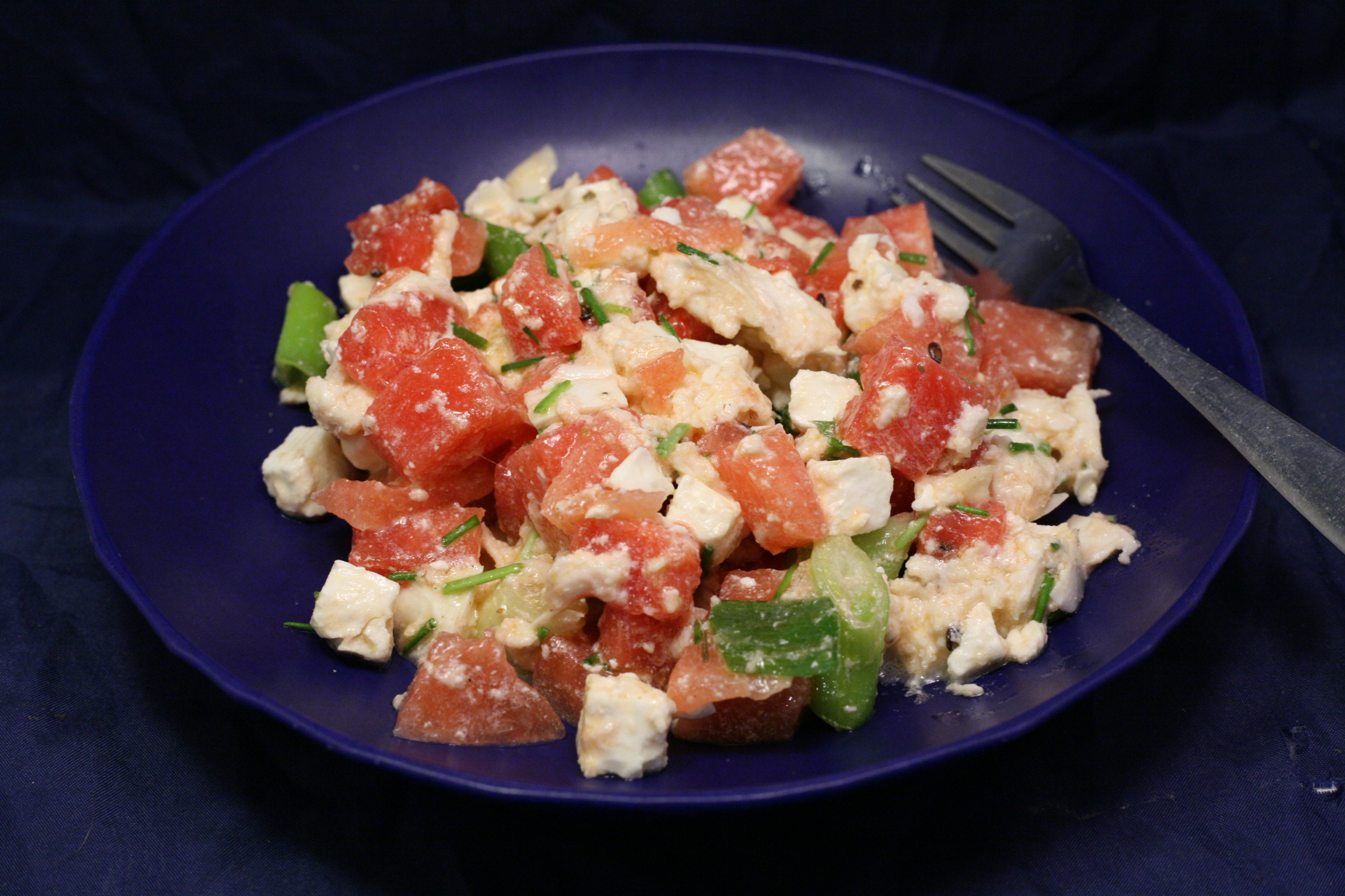 Wassermelonen-Salat