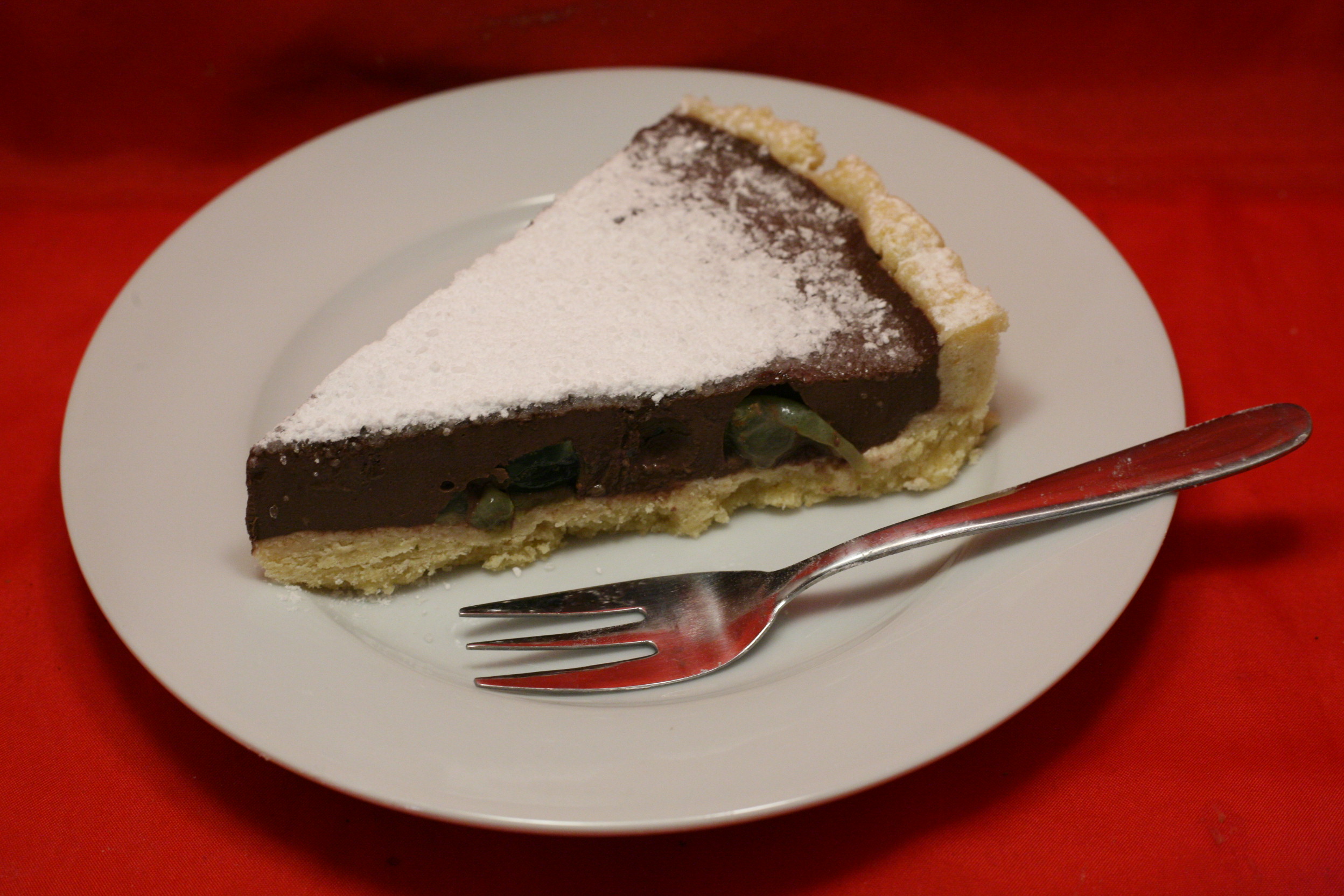 Trauben-Schokolade-Joghurt-Torte