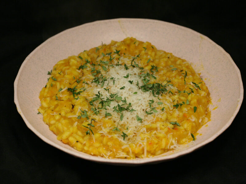 Kürbis-Risotto