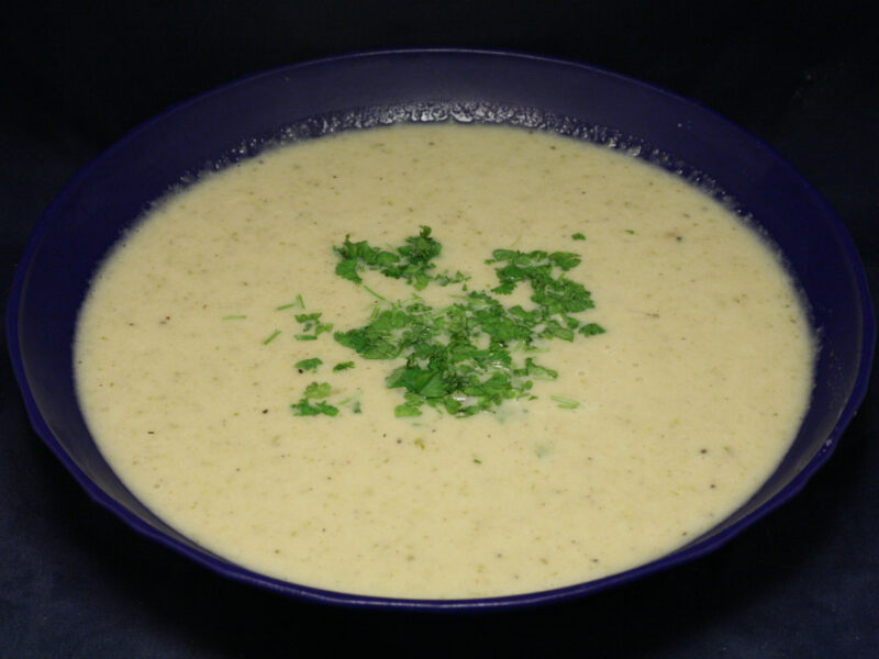 Mini-Pak-Choi-Cremesuppe