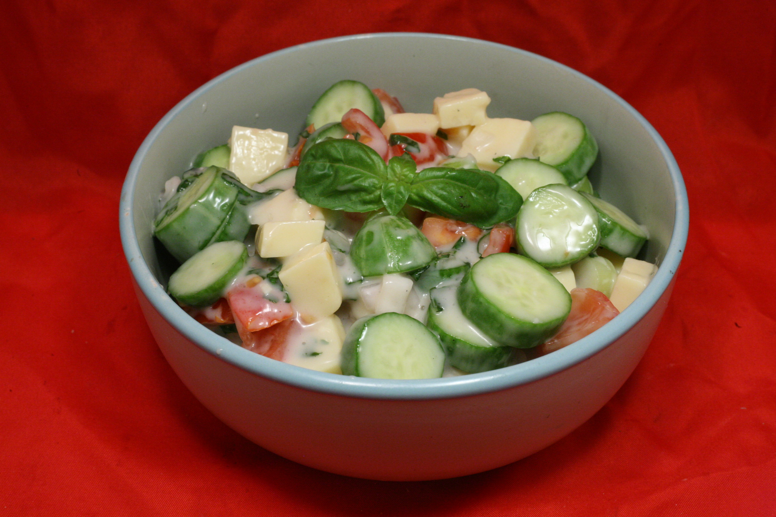 Mini Gurken Salat Mit Skyr Salatsauce Nudelheissundhos | My XXX Hot Girl