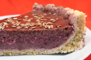 Beeren-Mandelmilch-Torte