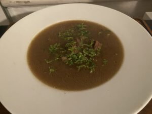 Rindfleisch-Suppe